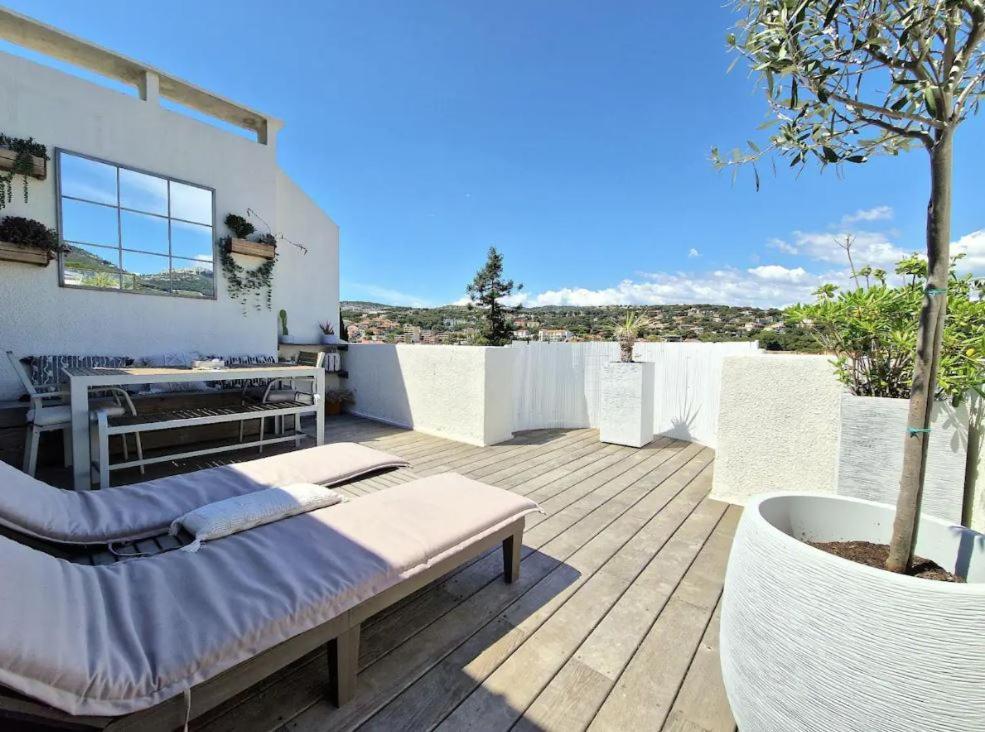 Apartamento Le Rooftop - Hyper Centre - 5 Pers - Climatisation Cassis Exterior foto